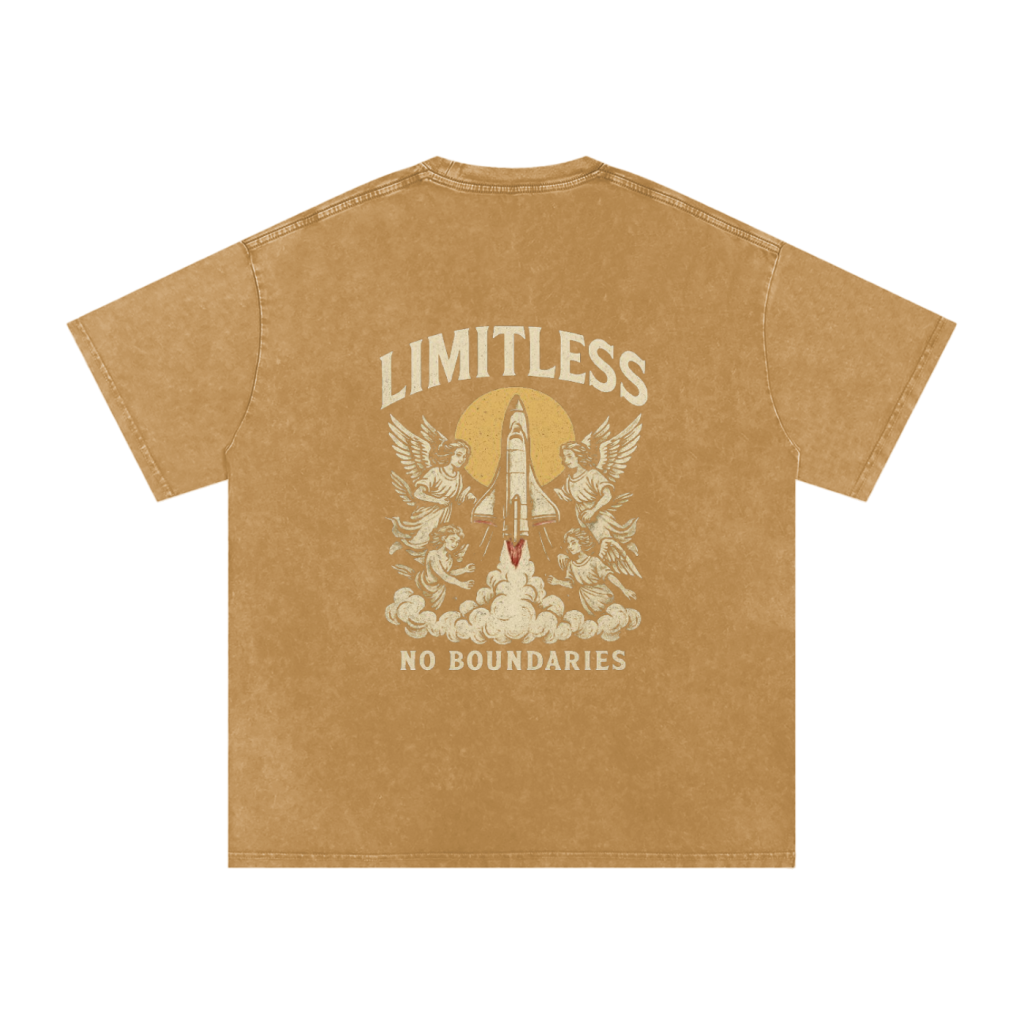 New Heights Acid Wash Oversize T-shirt