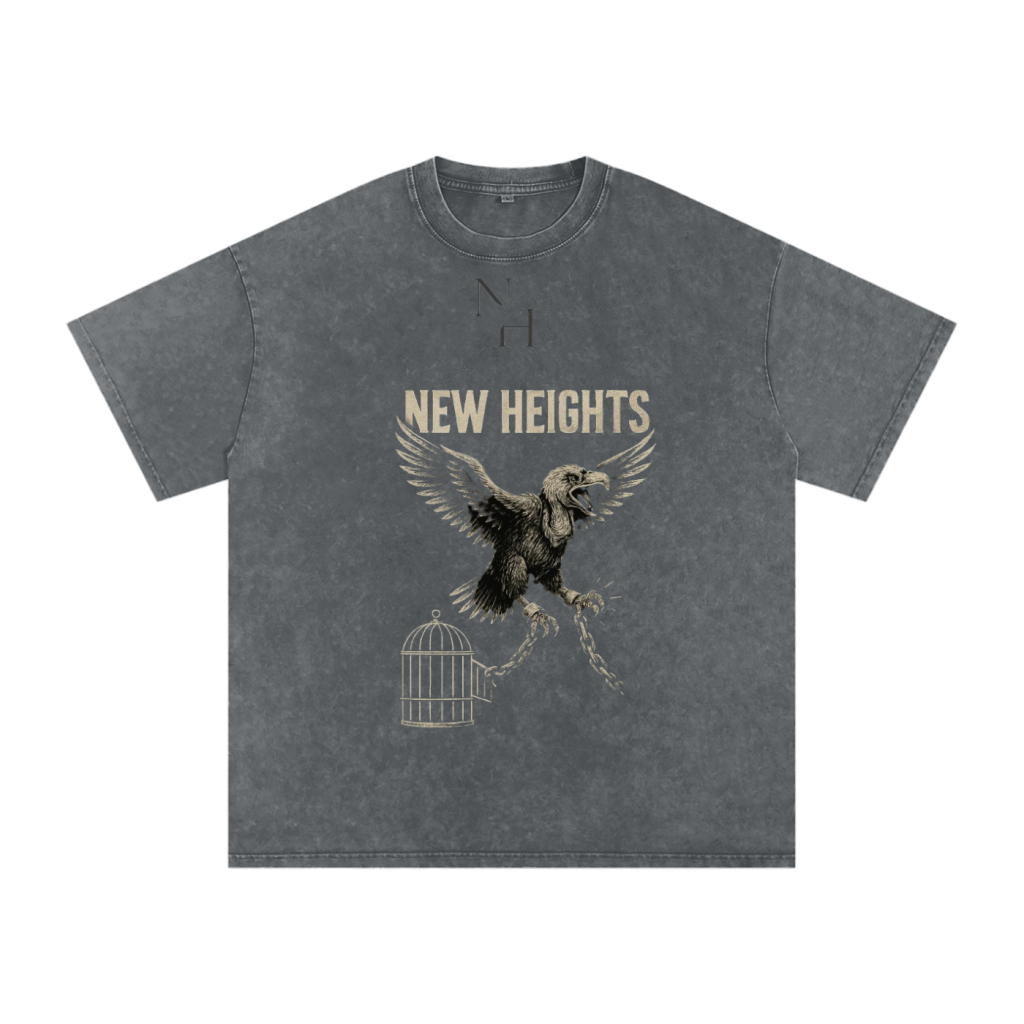 New Heights Acid Wash Oversize T-shirt