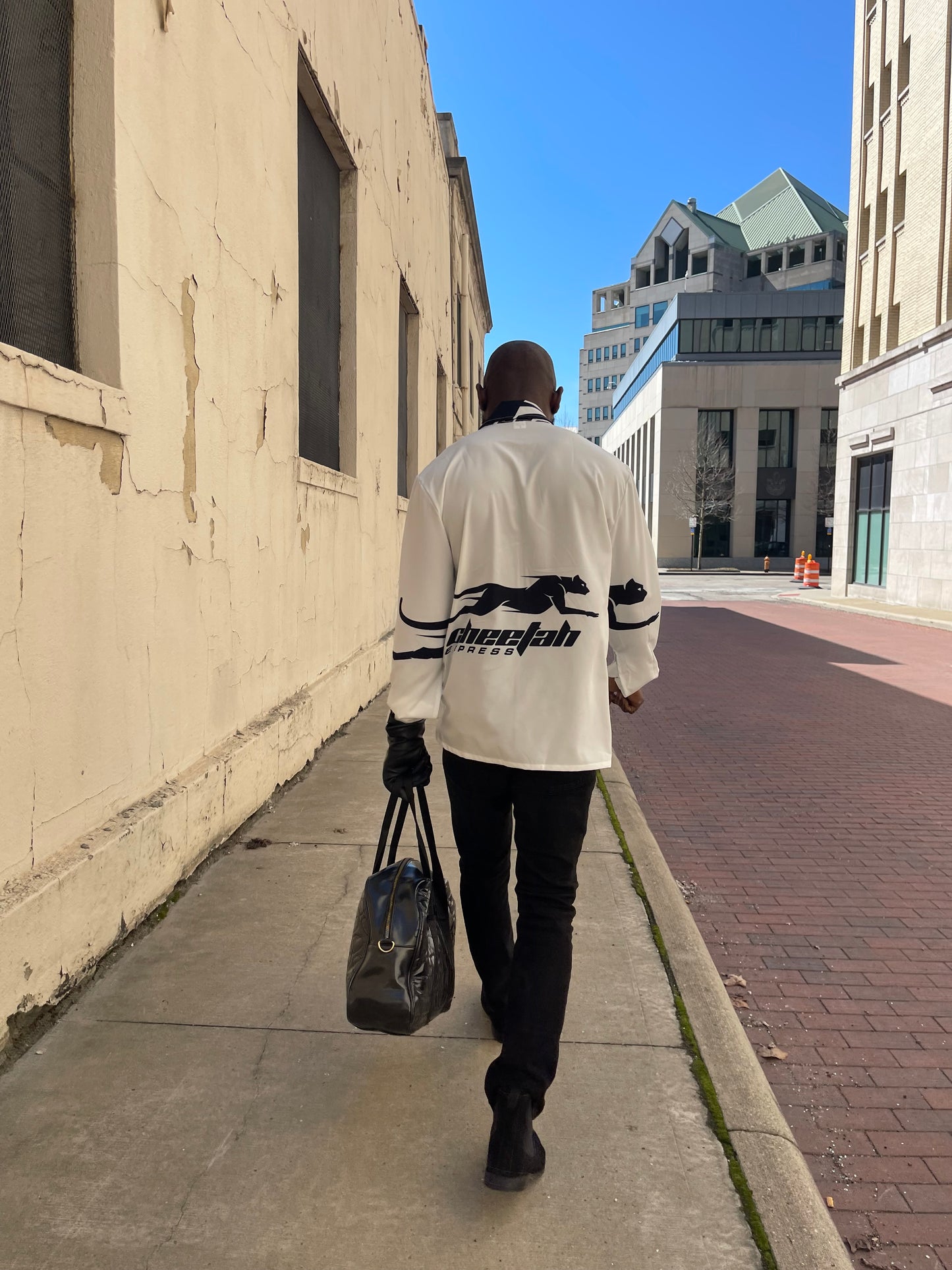 Jū Juli- “Cheetah Express” Long Sleeve Shirt