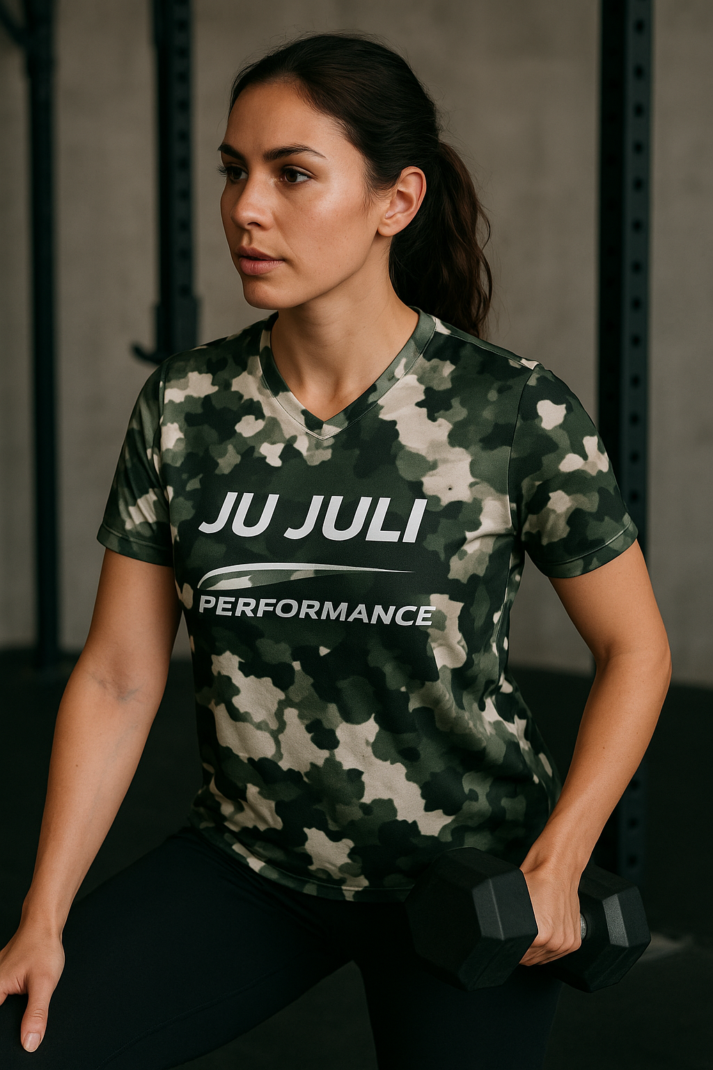 Jū Juli- Momentum Camo Tee