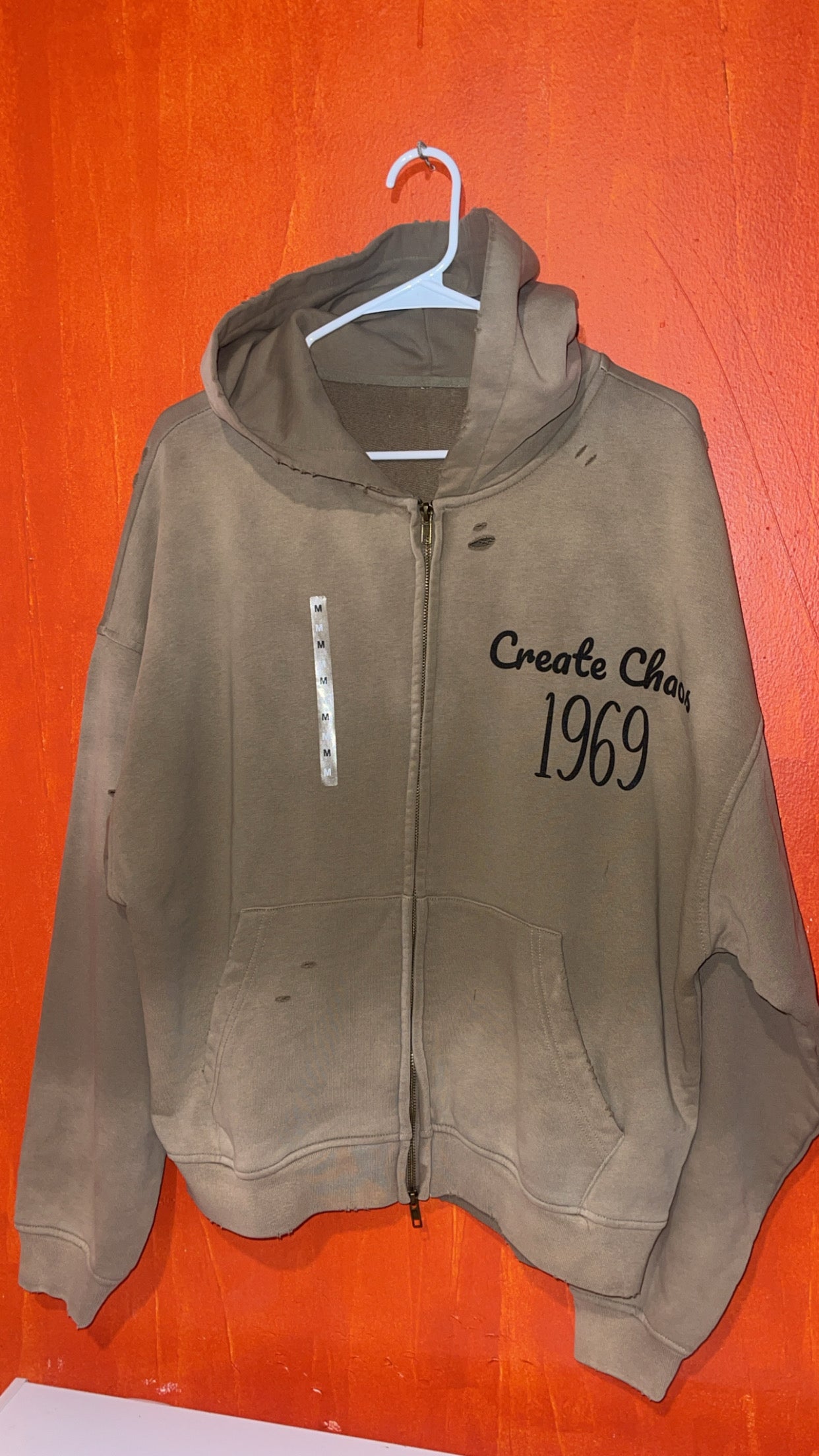 Jū Juli “Create Chaos 1969” Zip hoodie