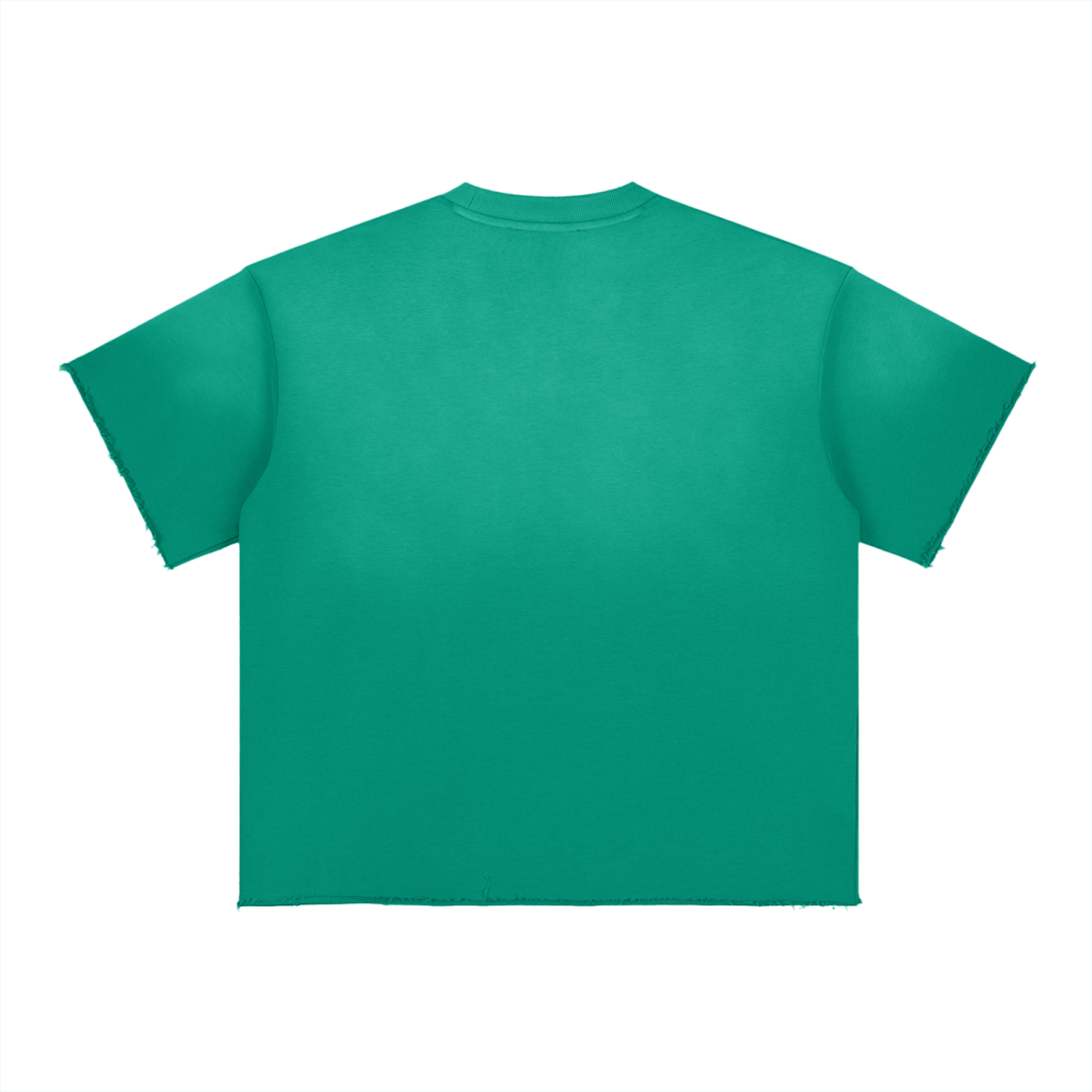 Jū Juli “ Monrovia City “ Sun Fade Raw Edge T-Shirt