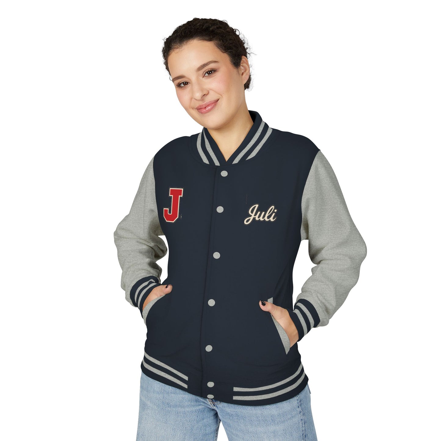 Jū Juli- Heavyweight Letterman Jacket