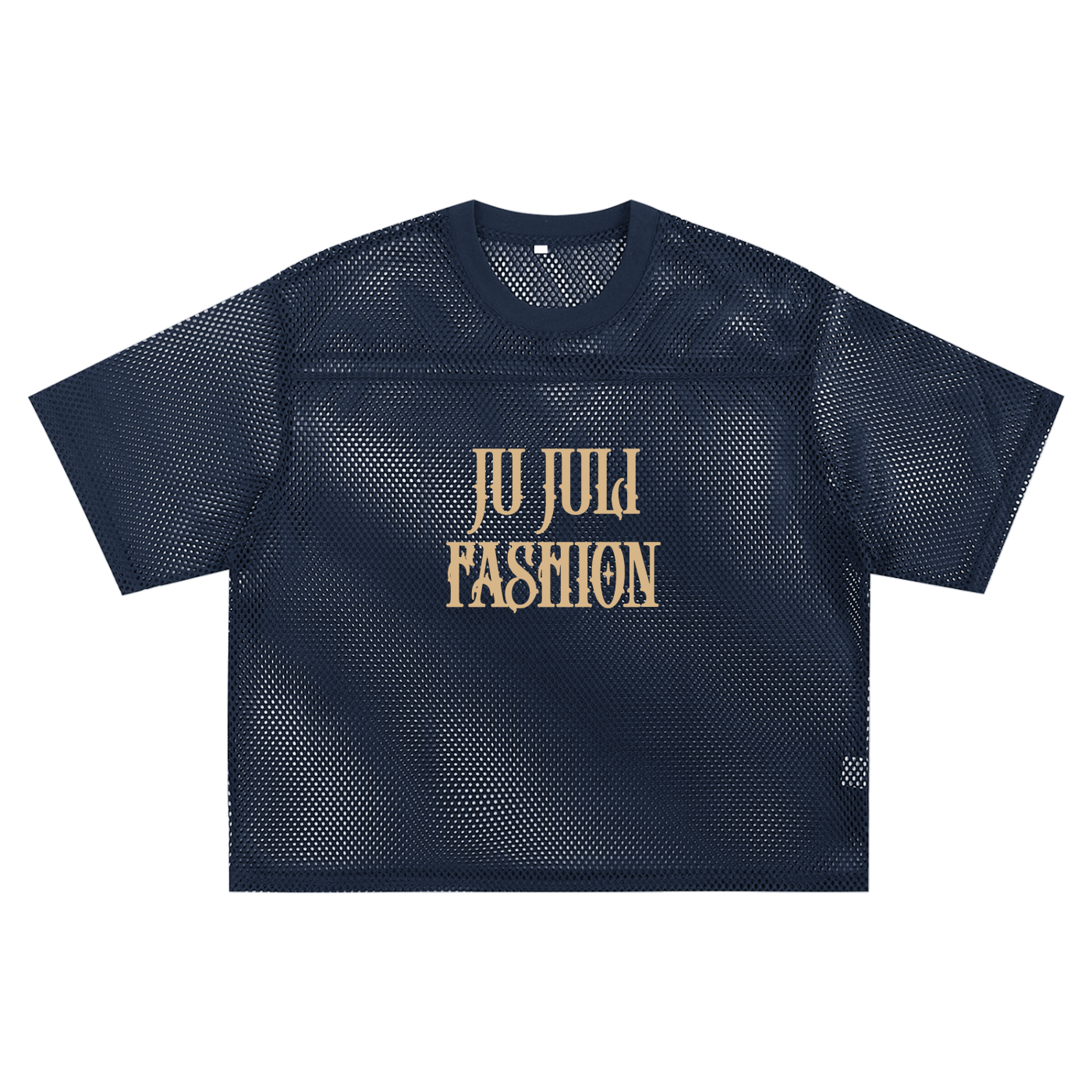 Ju Juli- See-through Boxy Net T-shirt