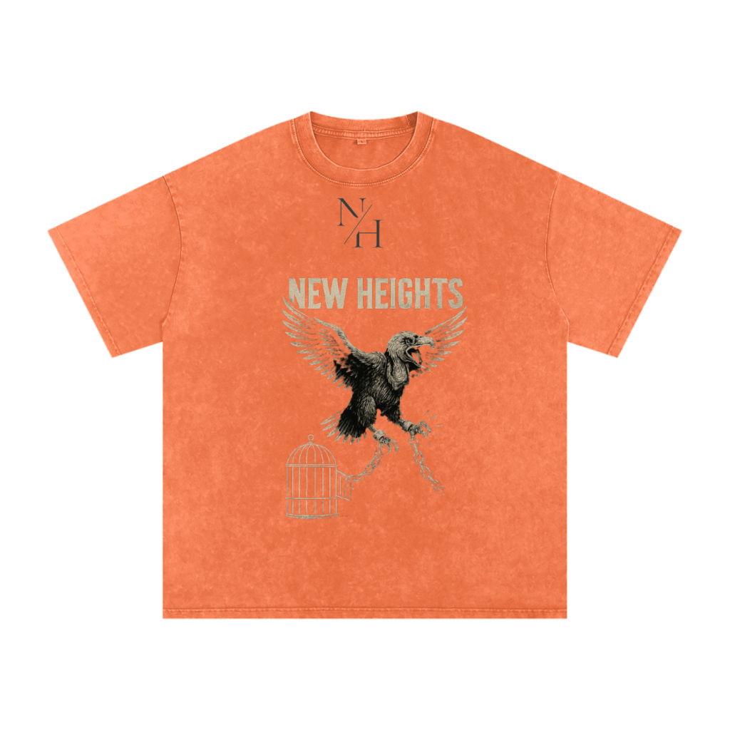 New Heights Acid Wash Oversize T-shirt