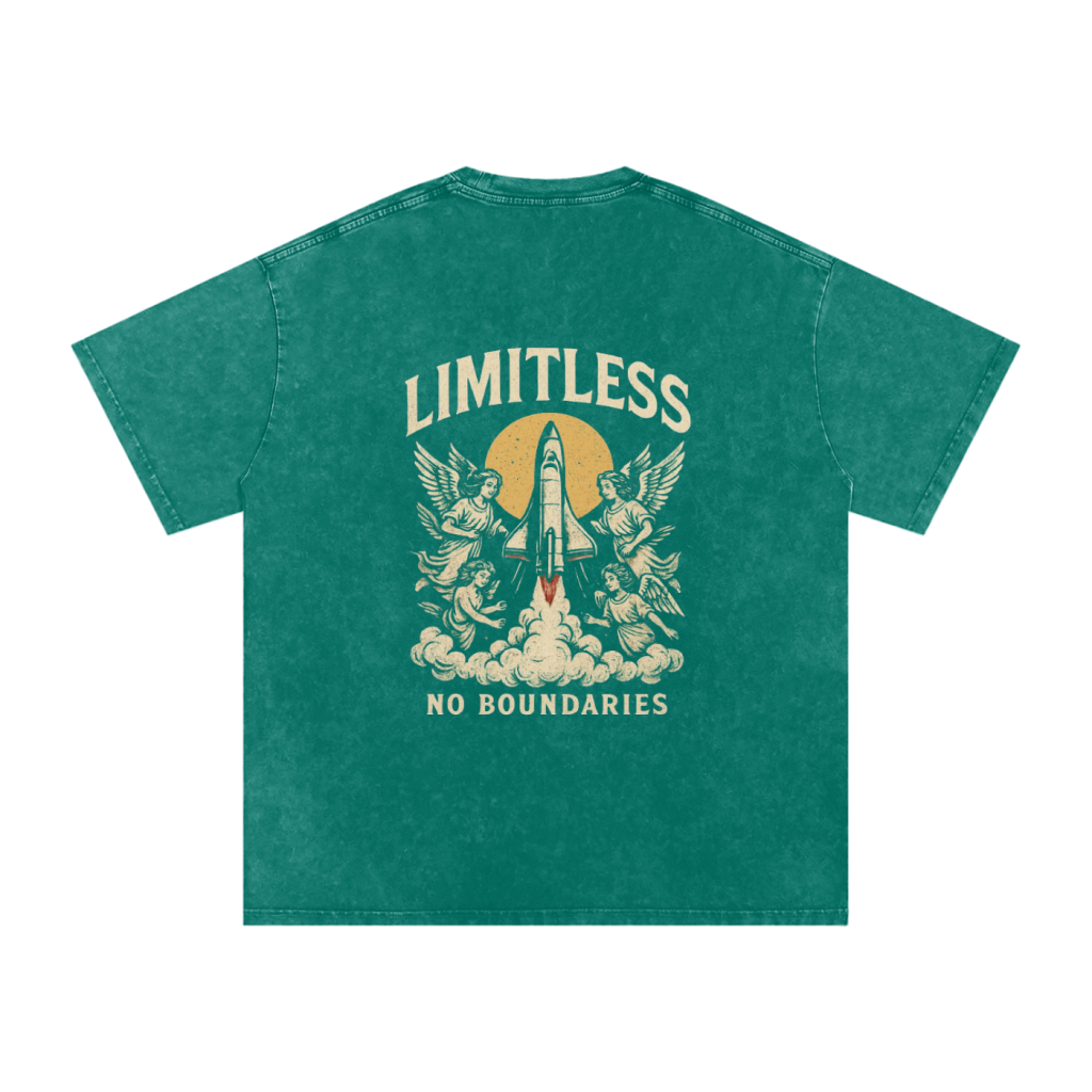 New Heights Acid Wash Oversize T-shirt
