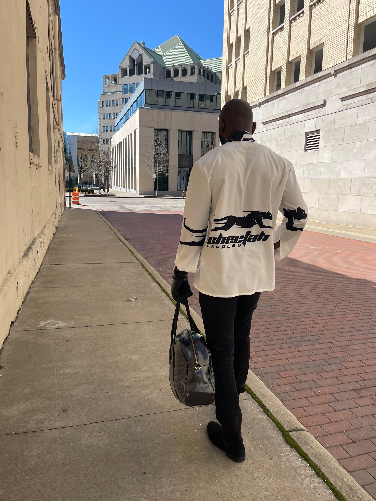 Jū Juli- “Cheetah Express” Long Sleeve Shirt