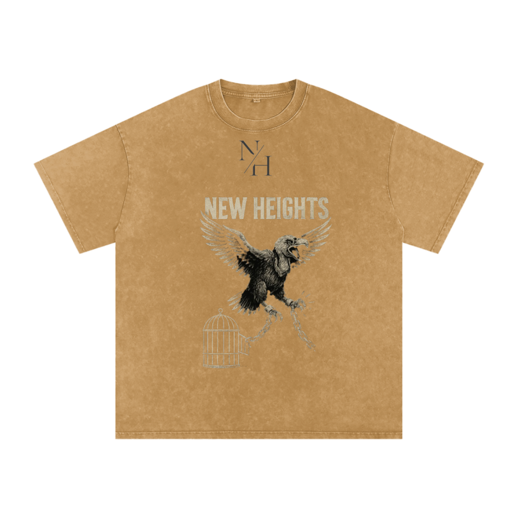 New Heights Acid Wash Oversize T-shirt