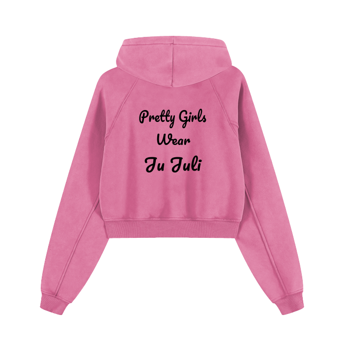 Jū Juli “ PGWJJ “ cropped hoodie