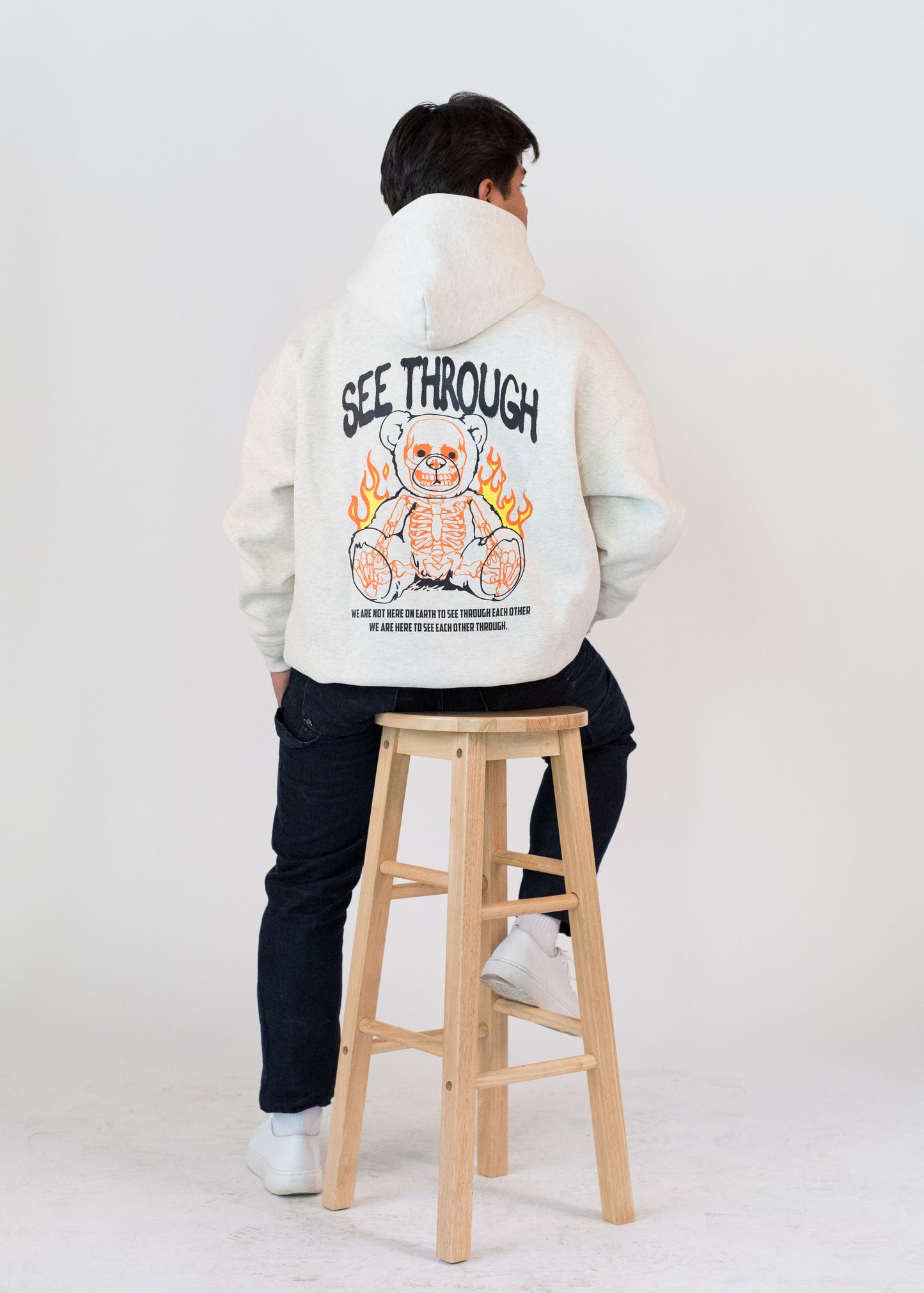 Jū Juli “ See Through” hoodie