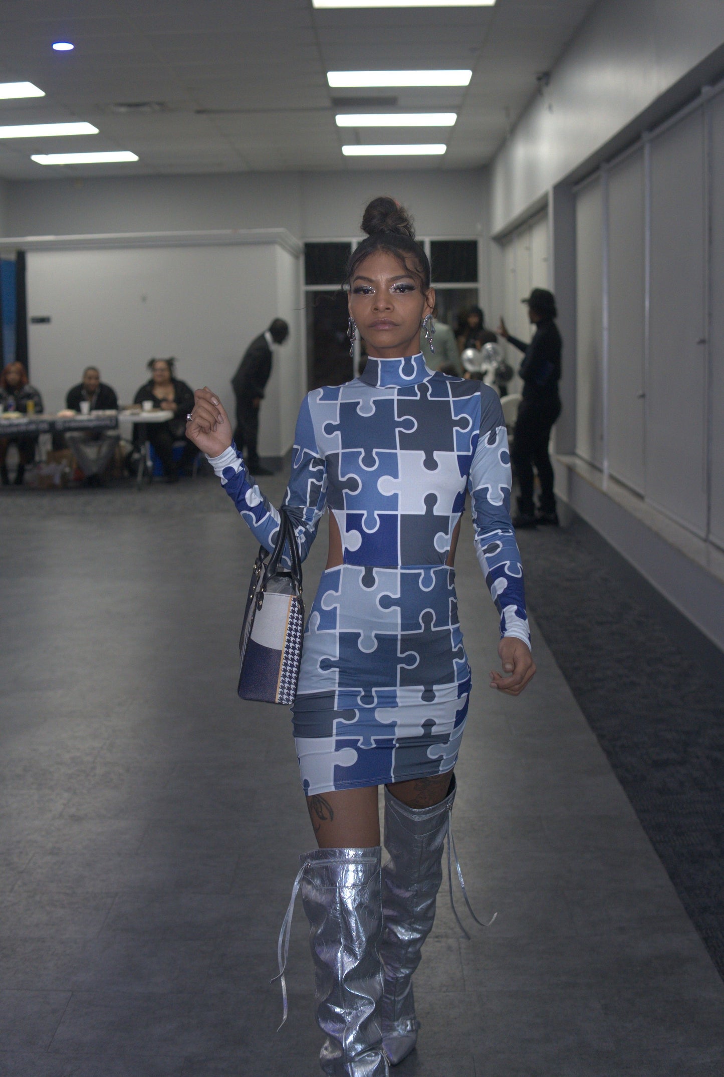 Jū Juli “ Missing Puzzle piece” Dress