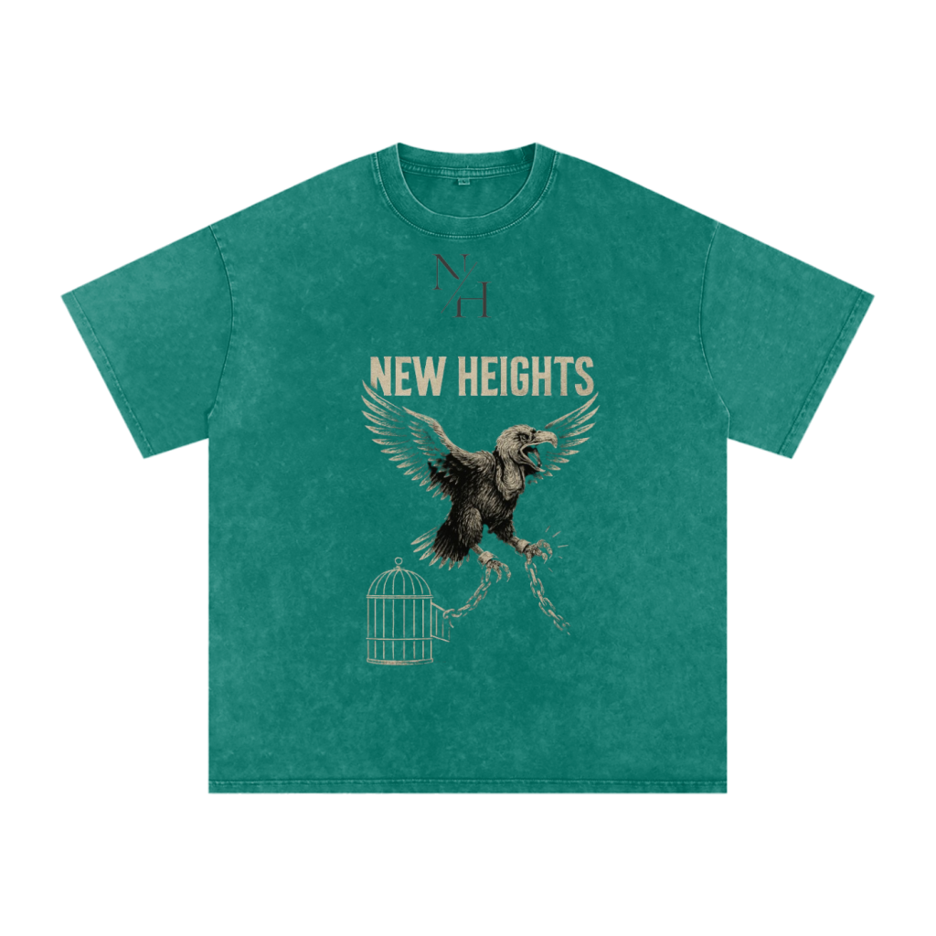 New Heights Acid Wash Oversize T-shirt