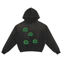 Jū Juli „Cassava Leaf Stain“ Kapuzenpullover