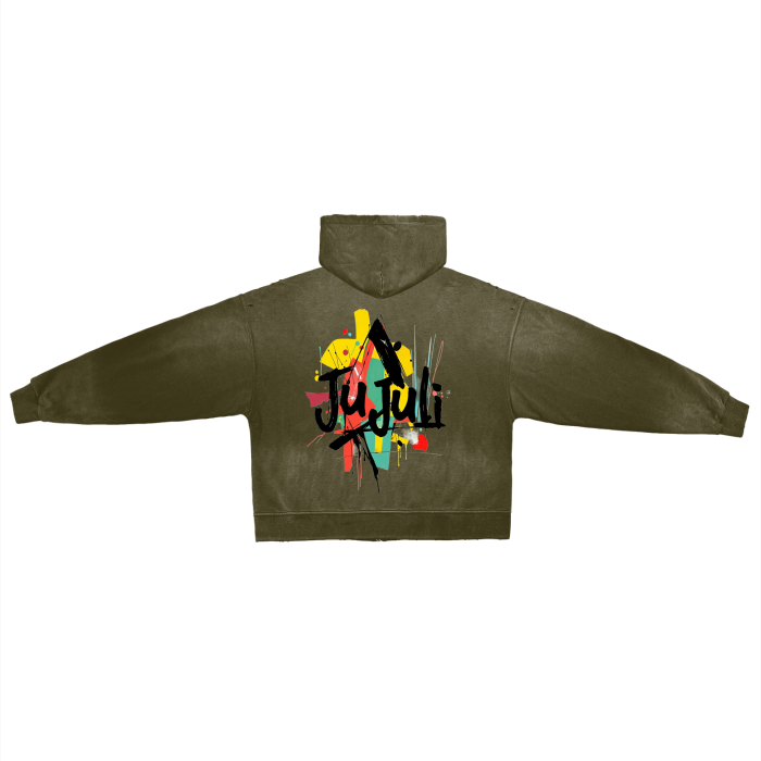 Jū Juli “Create Chaos 1969” Zip hoodie