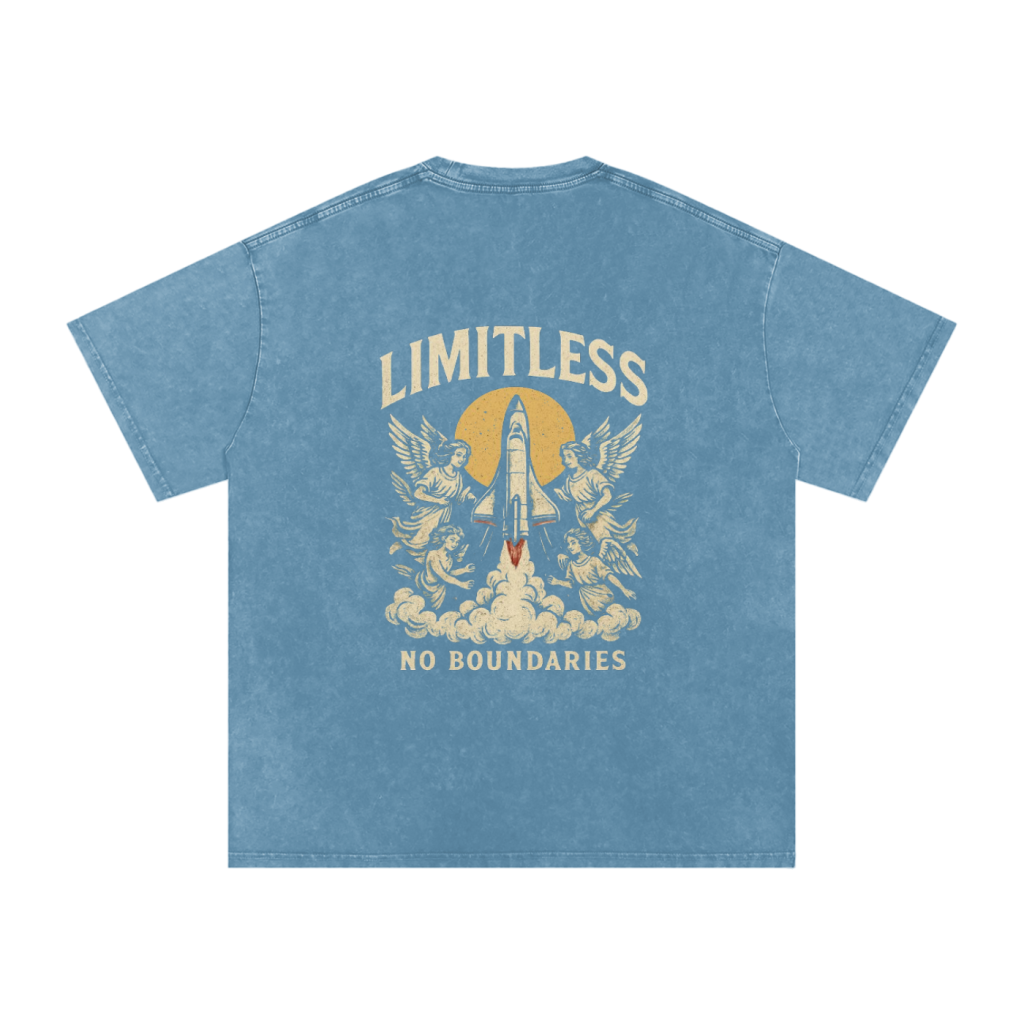 New Heights Acid Wash Oversize T-shirt