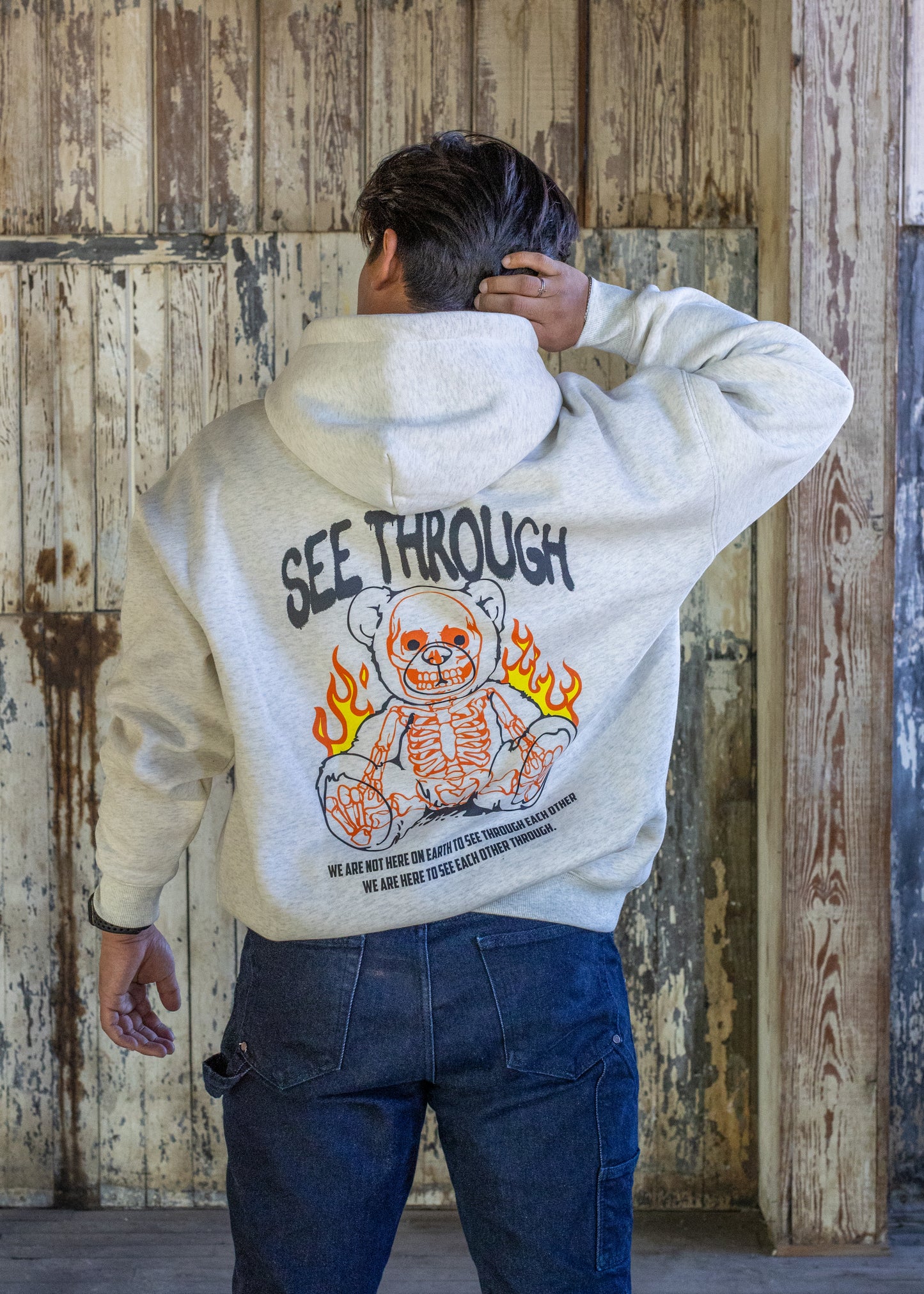 Jū Juli “ See Through” hoodie