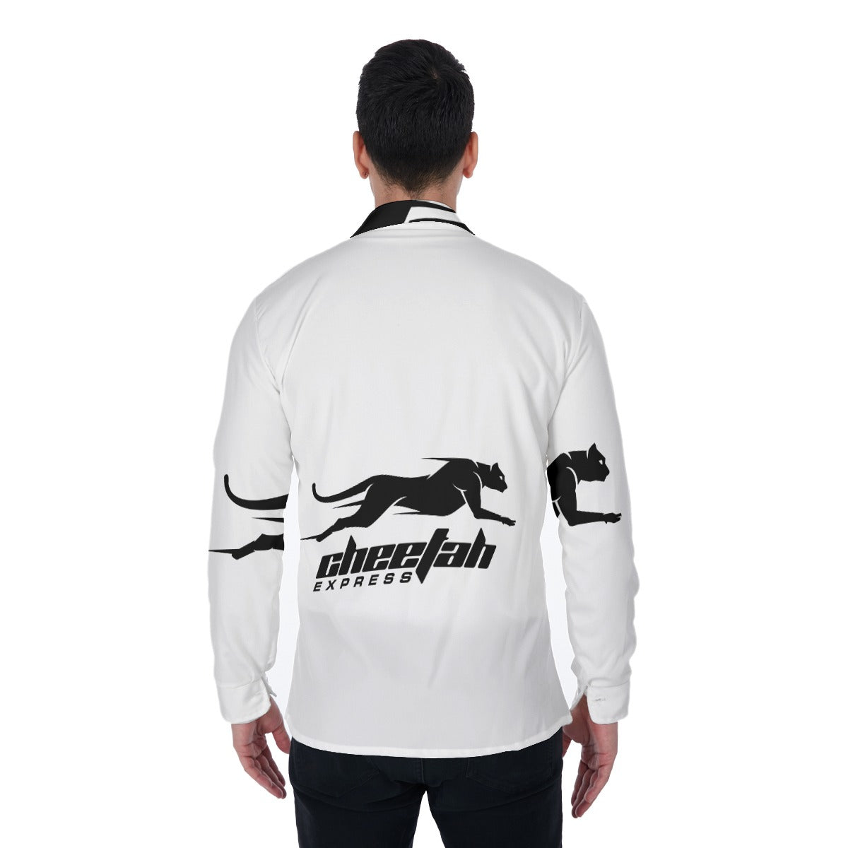 Jū Juli- “Cheetah Express” Long Sleeve Shirt