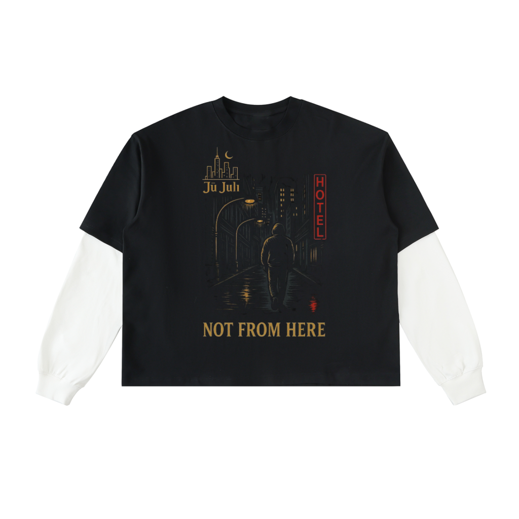 Jū Juli- “Not From Here” Long sleeve Tee