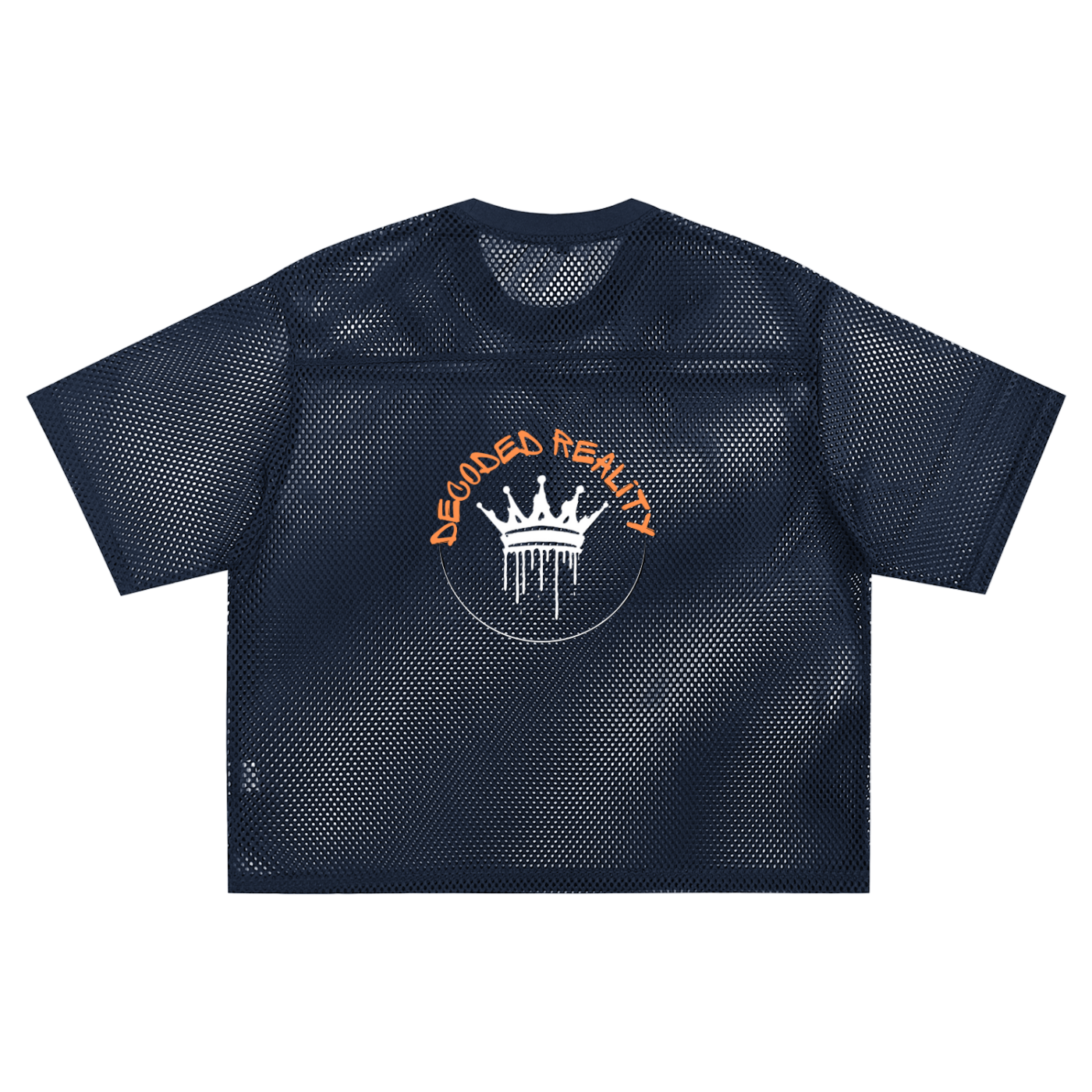 Ju Juli- See-through Boxy Net T-shirt