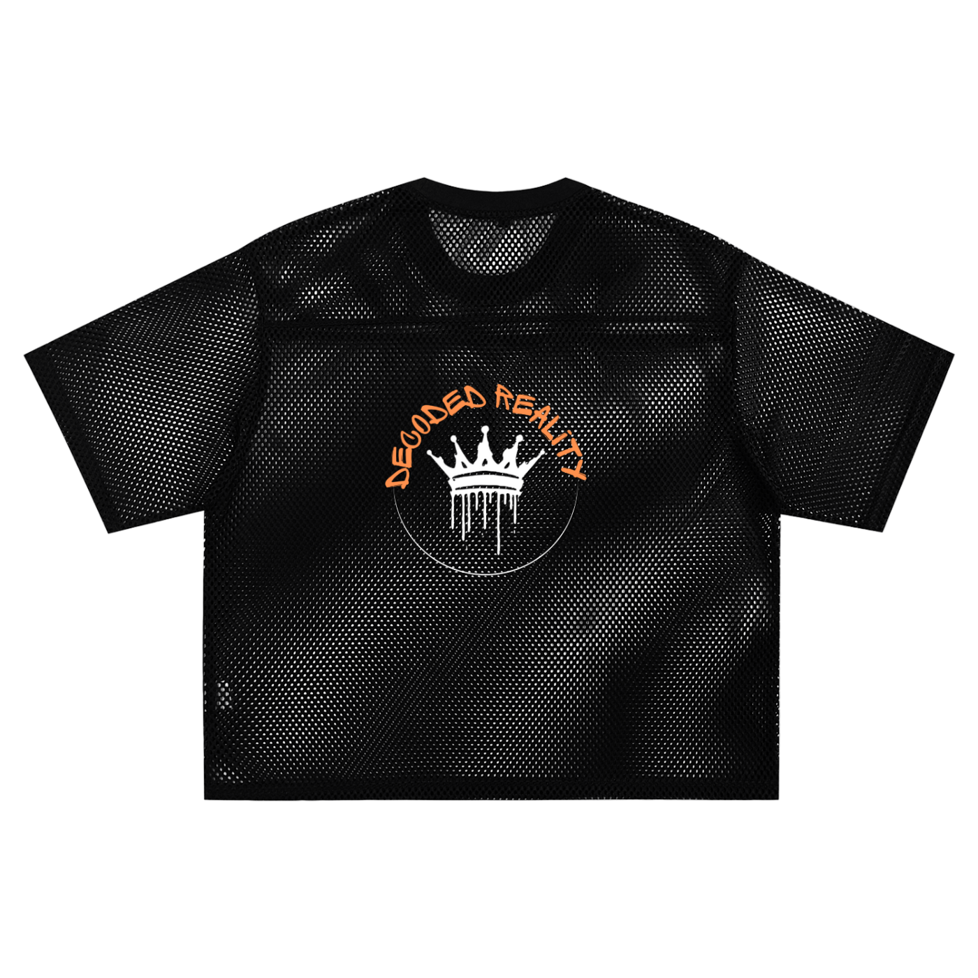 Ju Juli- See-through Boxy Net T-shirt