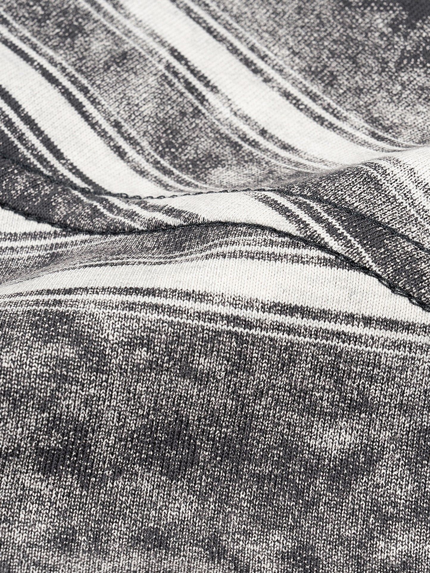 Ju Juli- Snow Washed Stripe Boxy T-shirt