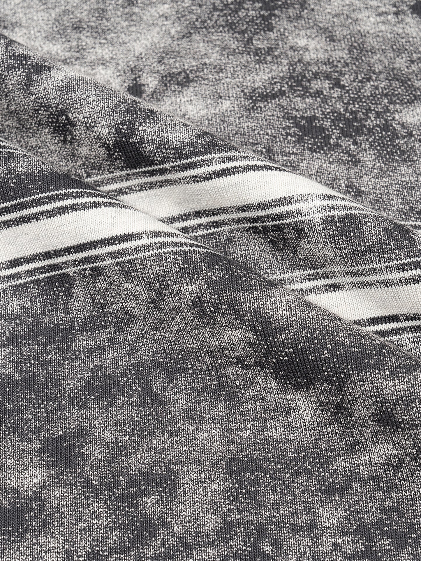 Ju Juli- Snow Washed Stripe Boxy T-shirt