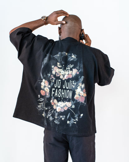 Jū Juli – Futuristisches Einfallsreichtum-Boxy-T-Shirt