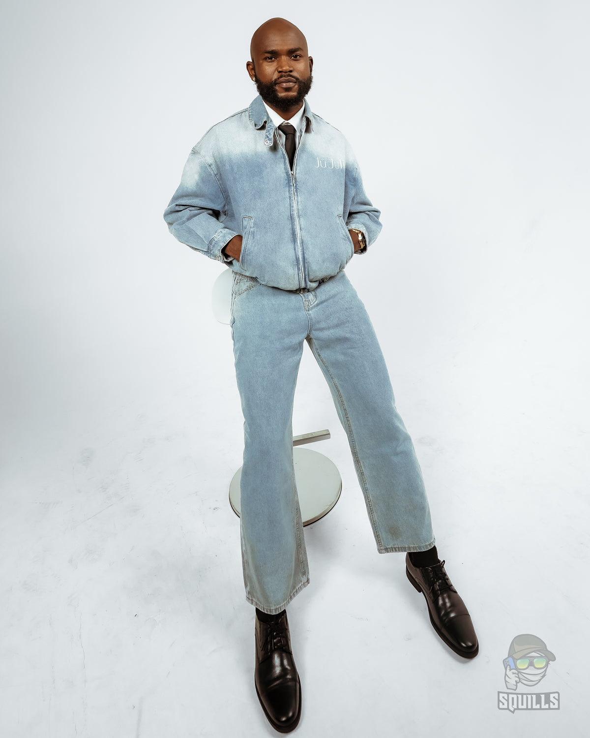 JŪ Juli 1996 Denim Set ( Blue )