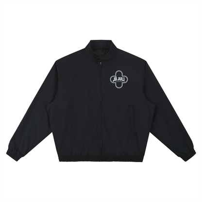 Jū Juli- “Rarewear Division” Stand Collar Bomber Jacket