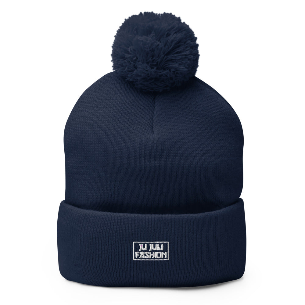 Jū Juli- “Rare Warmth” Pom Beanie