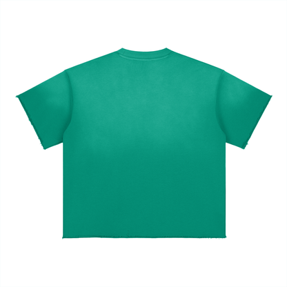Jū Juli “ Monrovia City “ Sun Fade Raw Edge T-Shirt