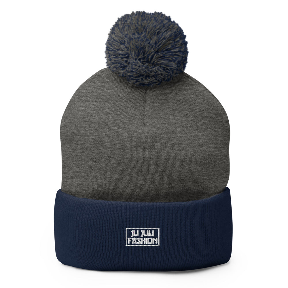 Jū Juli- “Rare Warmth” Pom Beanie