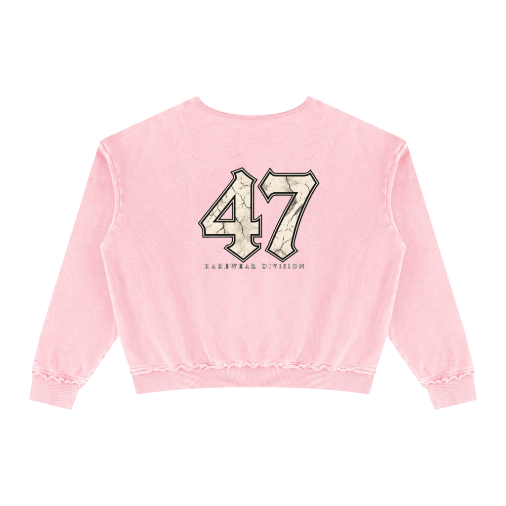 Ju Juli 1847 Unisex Raw Edge Crewneck Sweatshirt