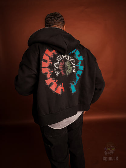 Jū Juli- Rarewear Division Full-Zip Hoodie