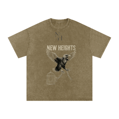 New Heights Acid Wash Oversize T-shirt