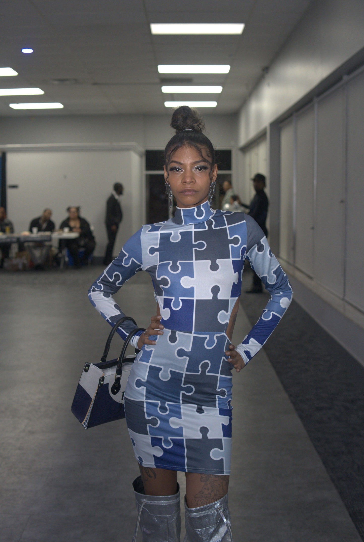 Jū Juli “ Missing Puzzle piece” Dress