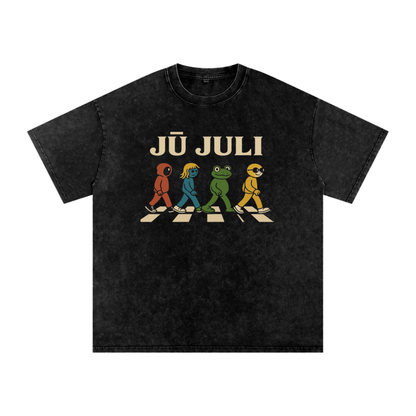 Jū Juli- “Crosswalk Legends” Vintage Tee