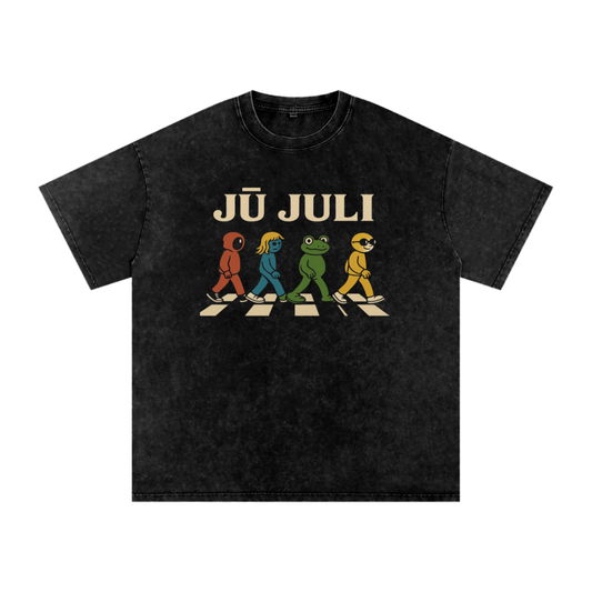 Jū Juli- “Crosswalk Legends” Vintage Tee