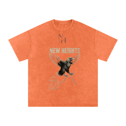 New Heights Acid Wash Oversize T-shirt