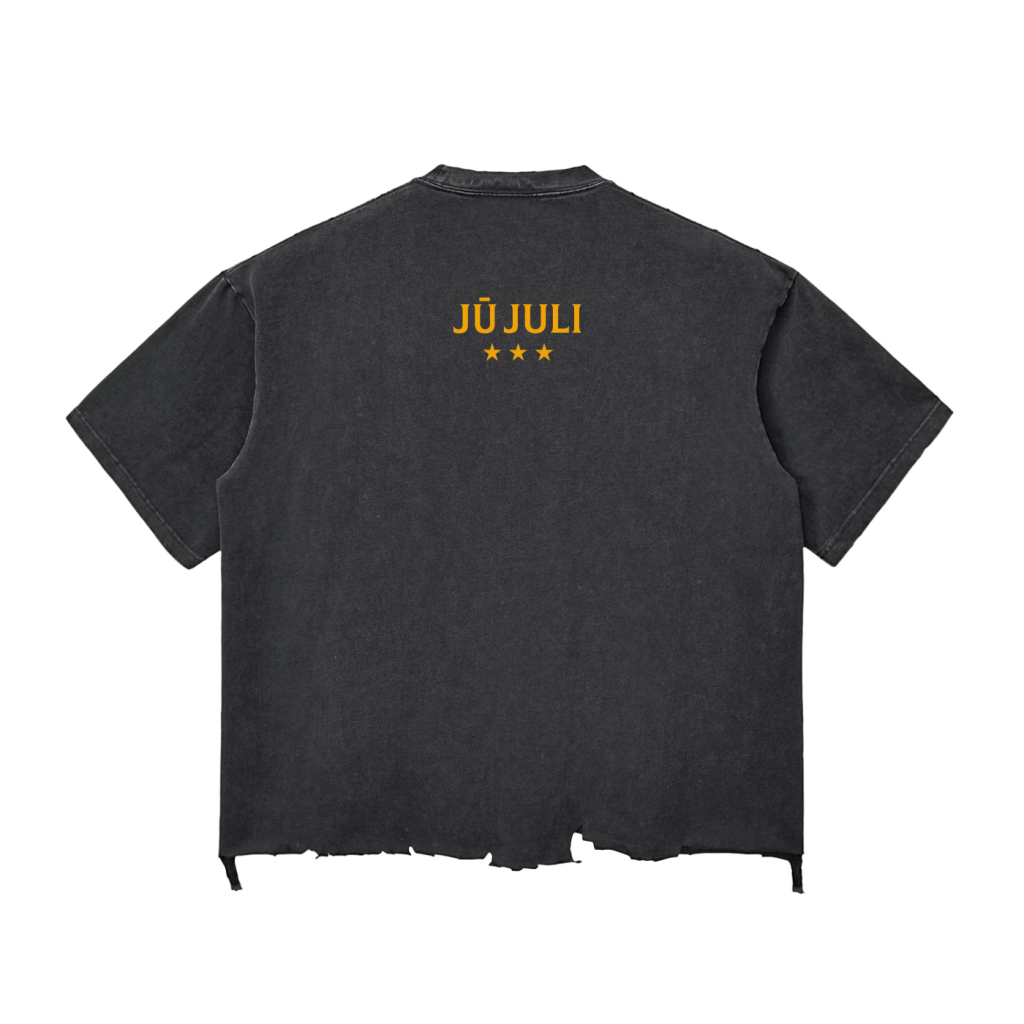Jū Juli- “Evolution of Self” Distressed Tee