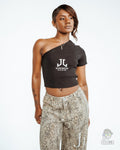 Jū Juli- THE RARE SHOULDER TOP — Black