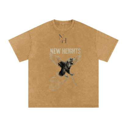 New Heights Acid Wash Oversize T-shirt