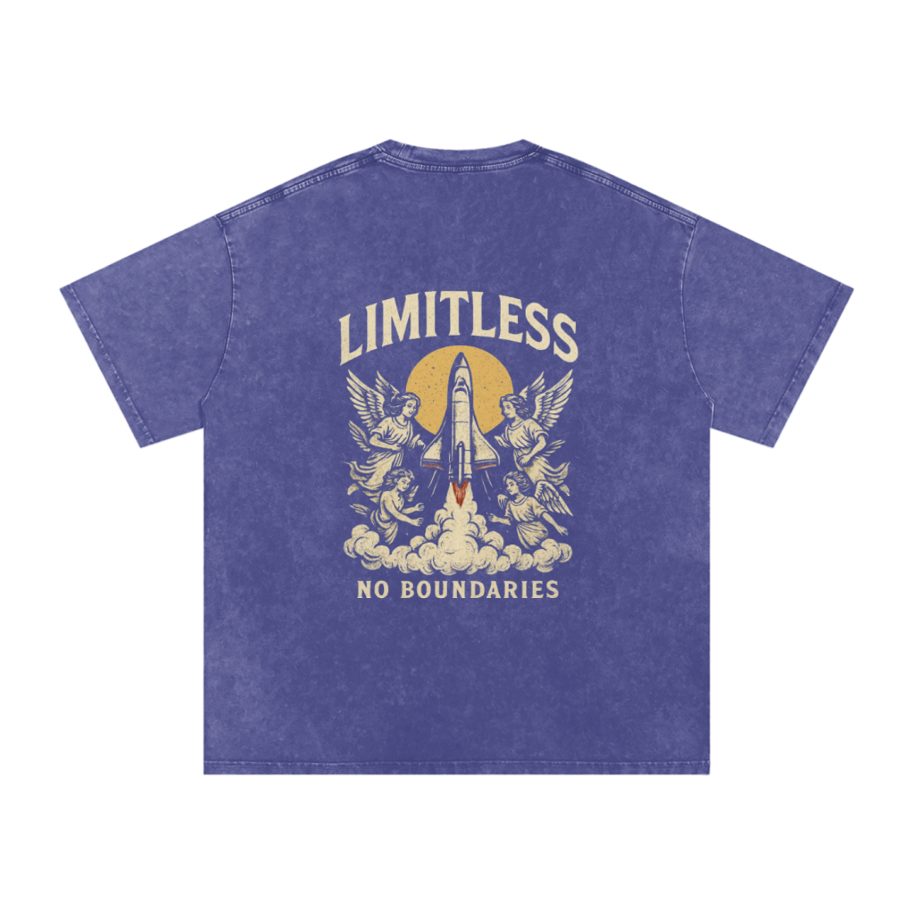 New Heights Acid Wash Oversize T-shirt