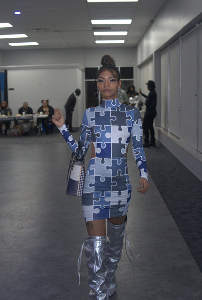 Jū Juli “ Missing Puzzle piece” Dress