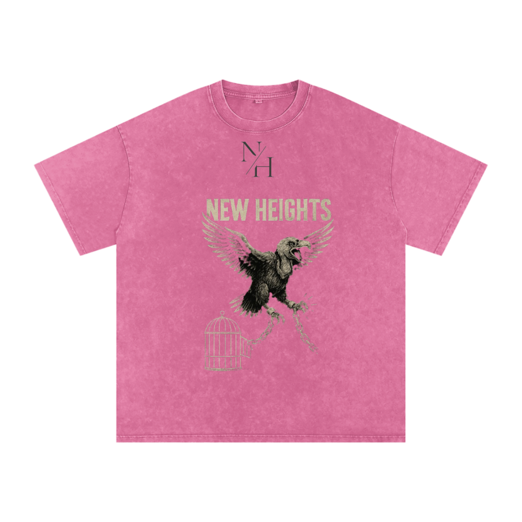 New Heights Acid Wash Oversize T-shirt
