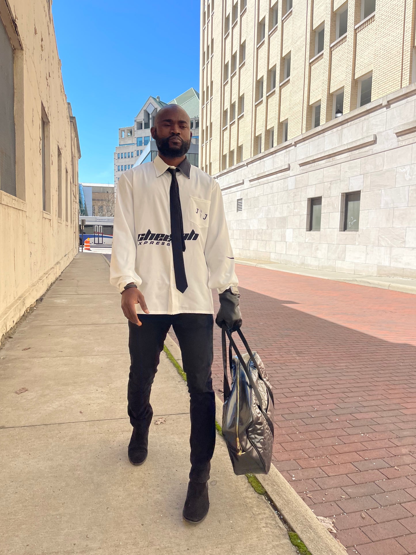 Jū Juli- “Cheetah Express” Long Sleeve Shirt