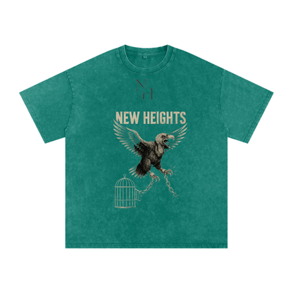 New Heights Acid Wash Oversize T-shirt
