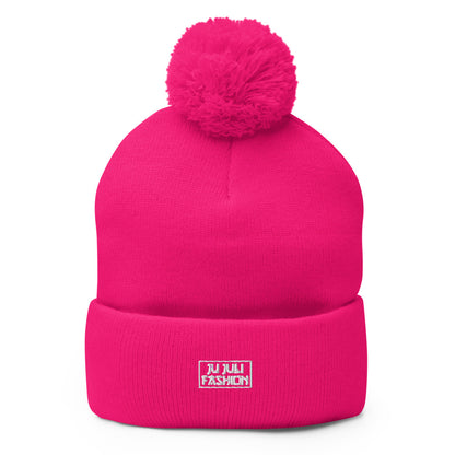 Jū Juli- “Rare Warmth” Pom Beanie