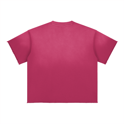 Jū Juli “ Monrovia City “ Sun Fade Raw Edge T-Shirt