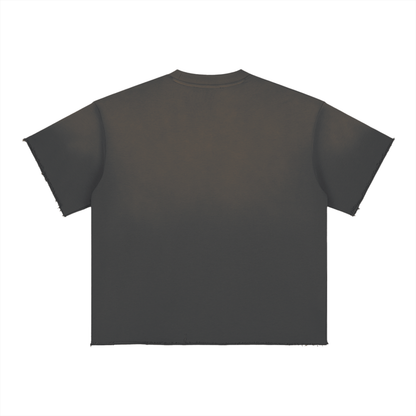 Jū Juli “ Monrovia City “ Sun Fade Raw Edge T-Shirt